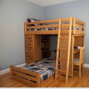 Pottery Barn Twin plaid quilt and sham